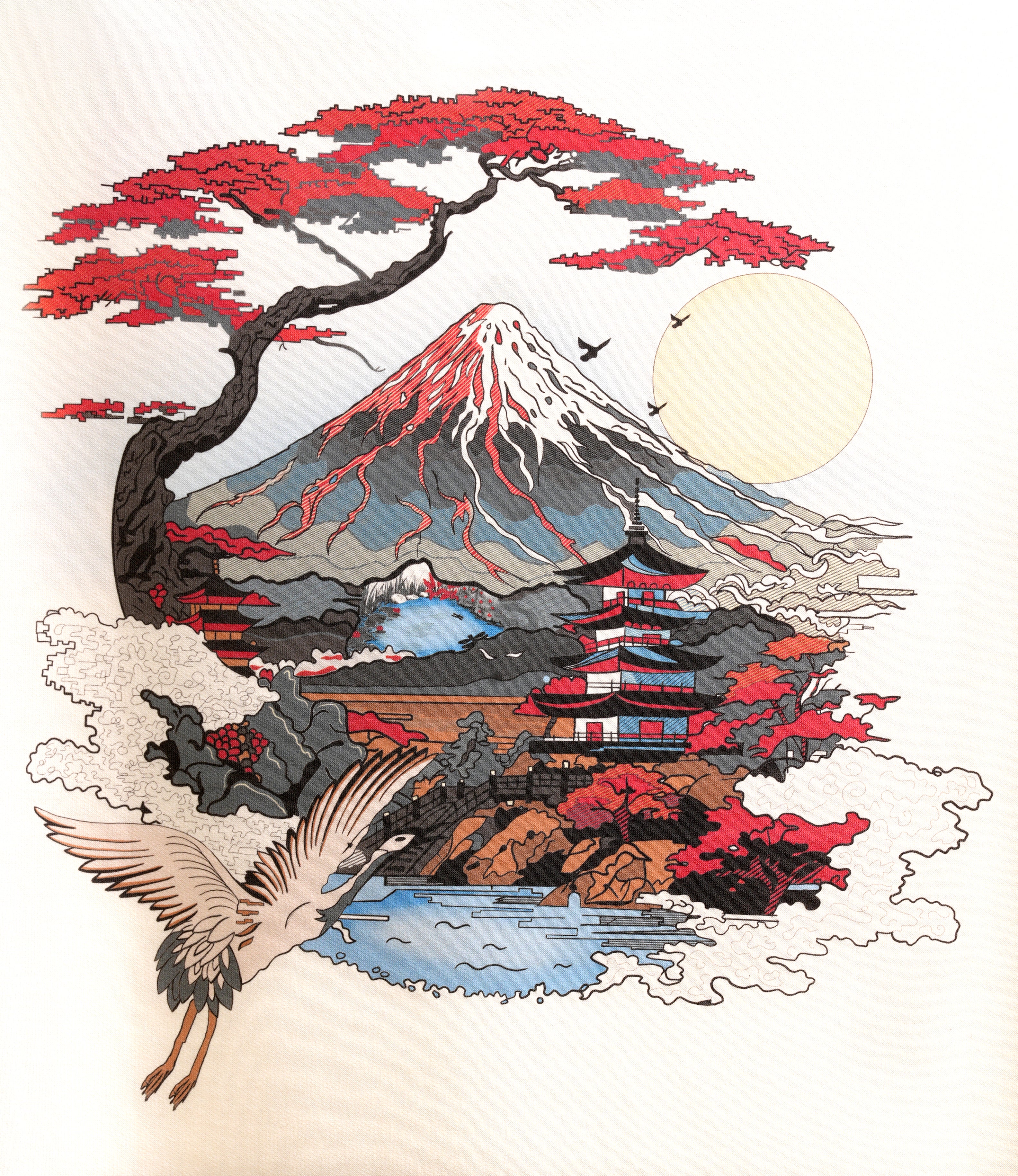 Sakura Dreams Tee – Off White