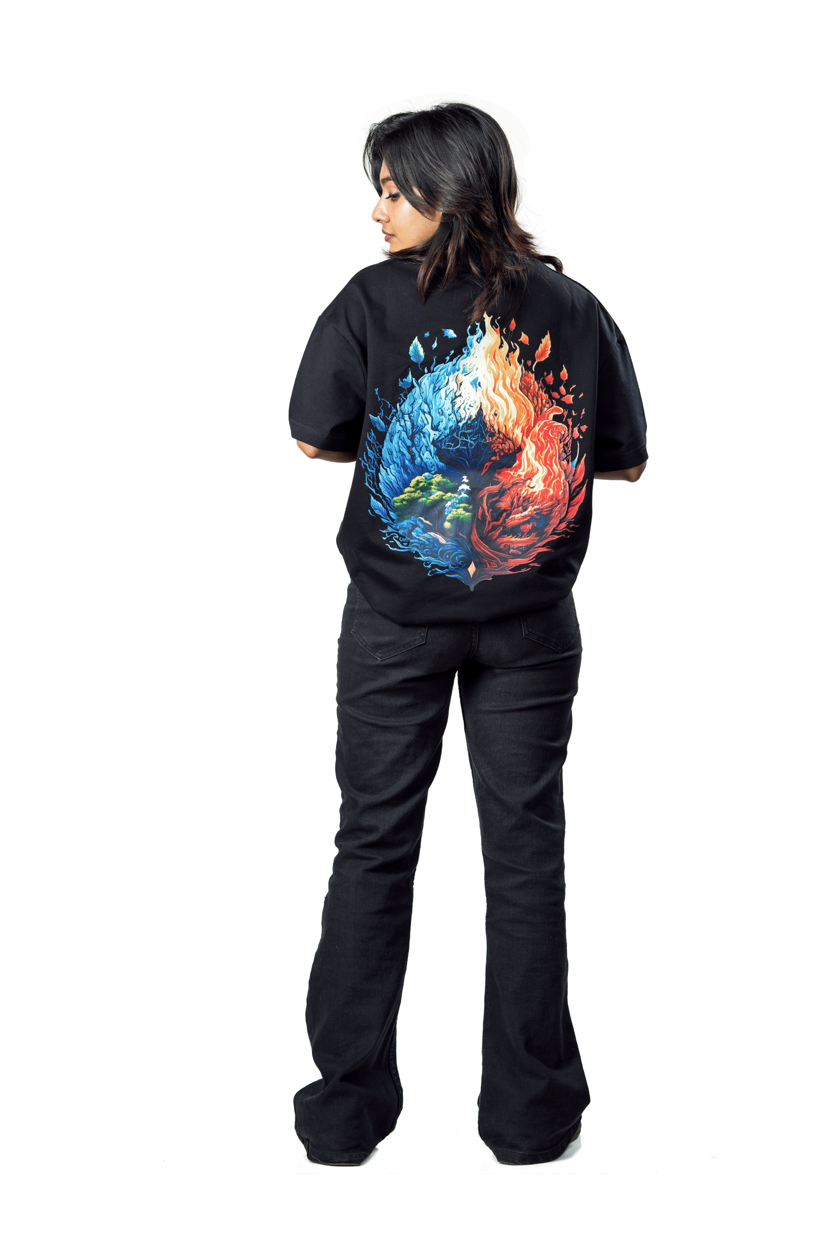 Sneek Elemental Balance Tee – Black Tee Women's