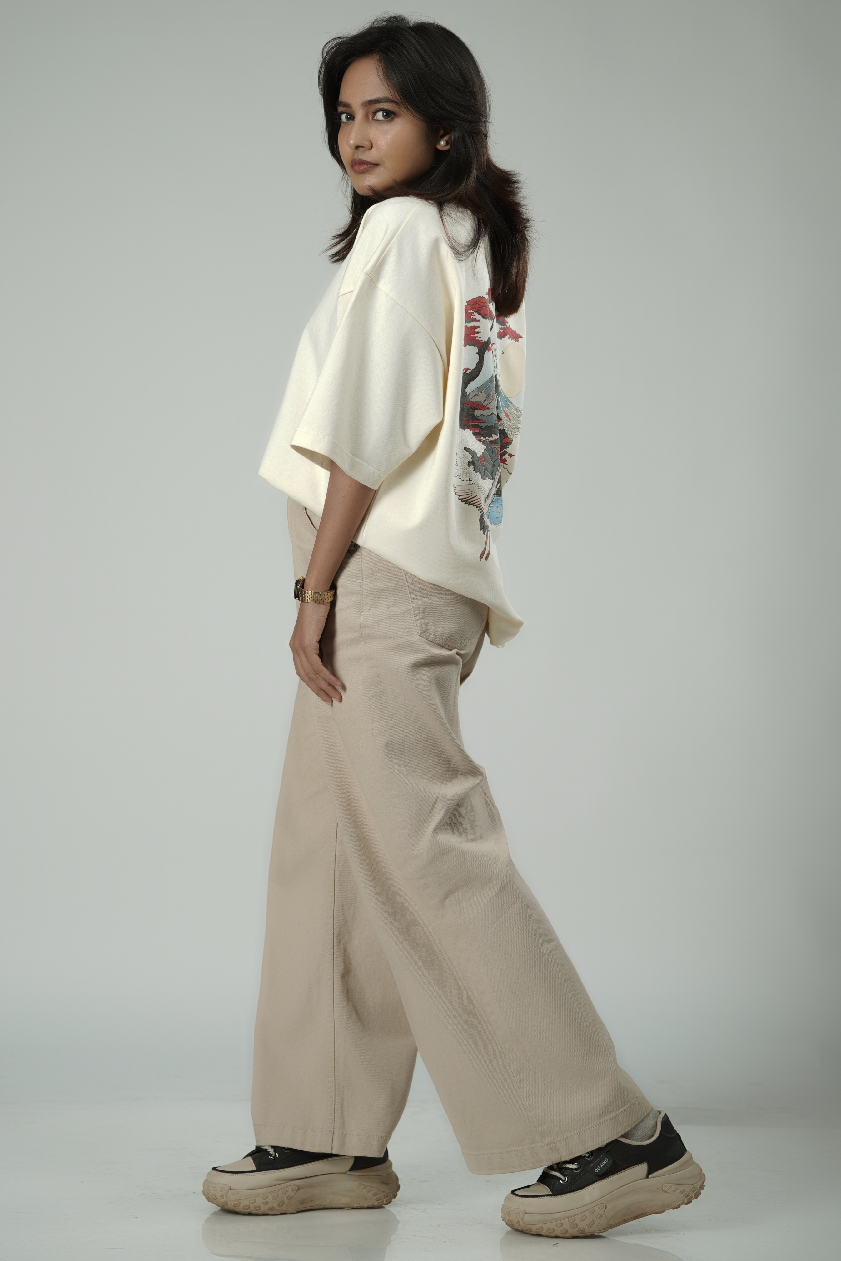Sakura Dreams Tee – Off  White Women's