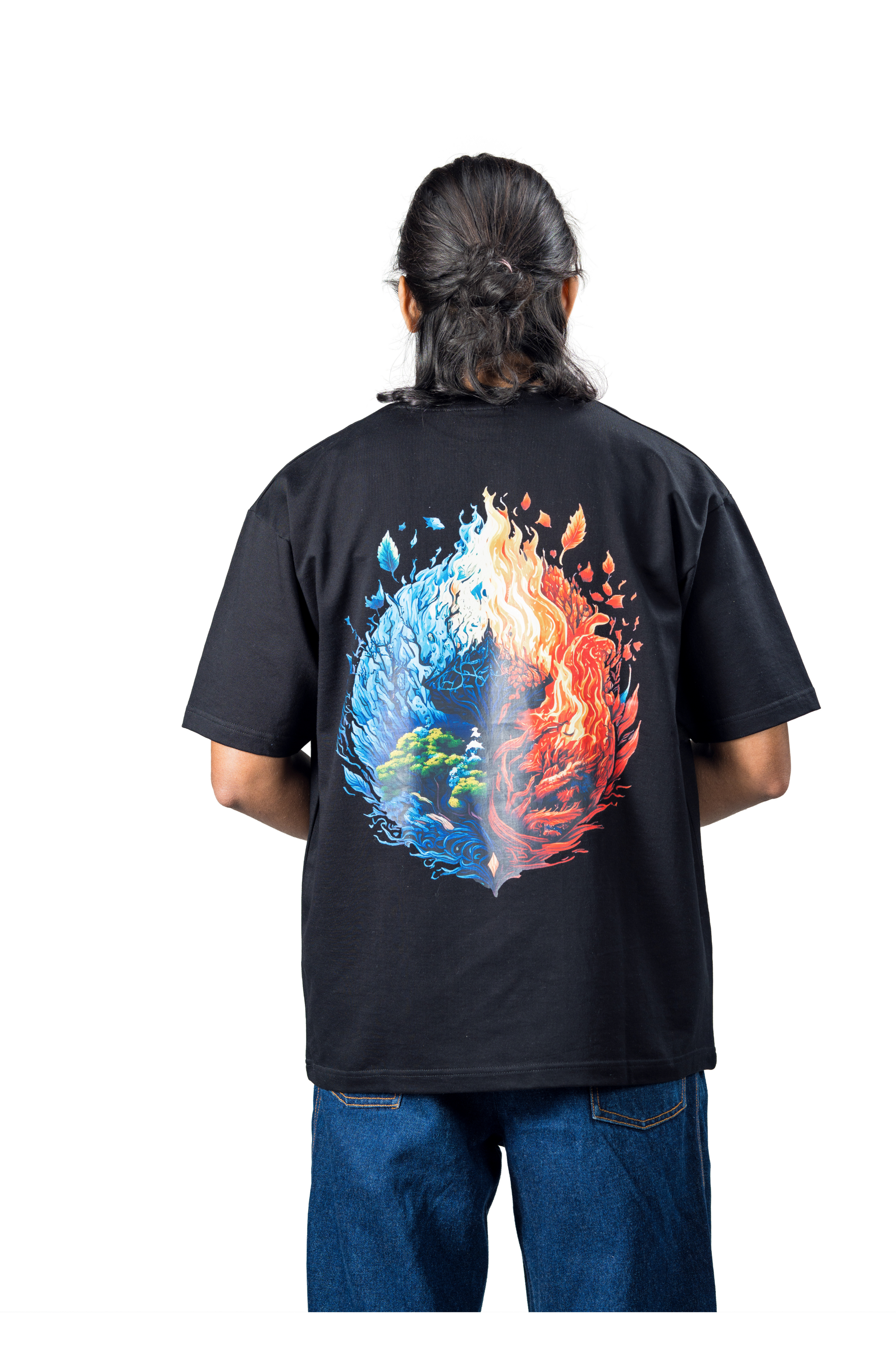 Sneek Elemental Balance Tee – Black Tee