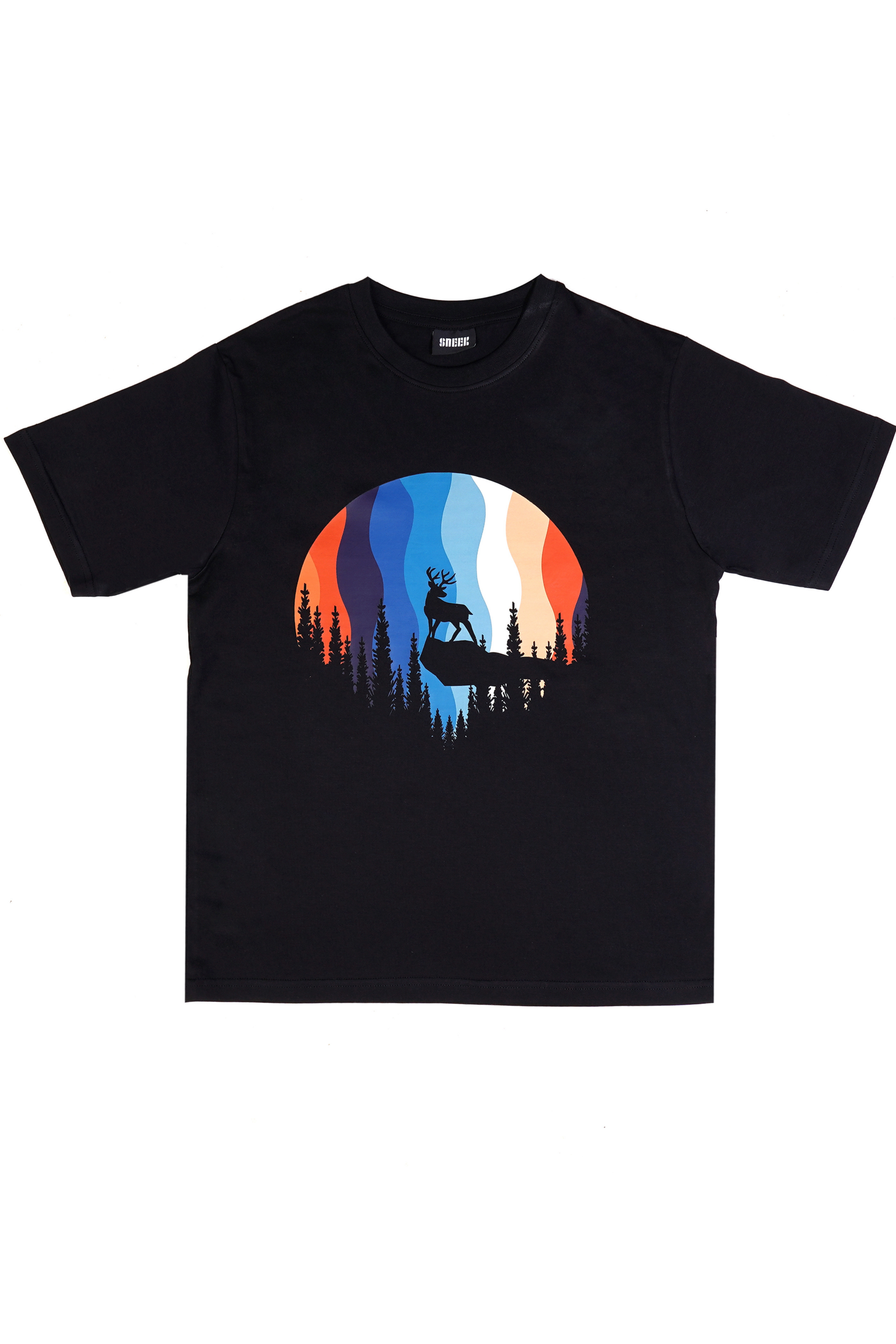 Wilderness Vibes Graphic Tee – Black